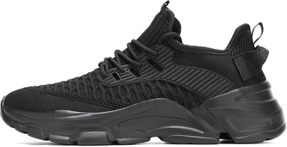 Men'S Running Shoes, Non Slip, Breathable, Lightweight Fashion Sneakers, Slip Resistant Athletic Sports Walking Gym Work Shoes