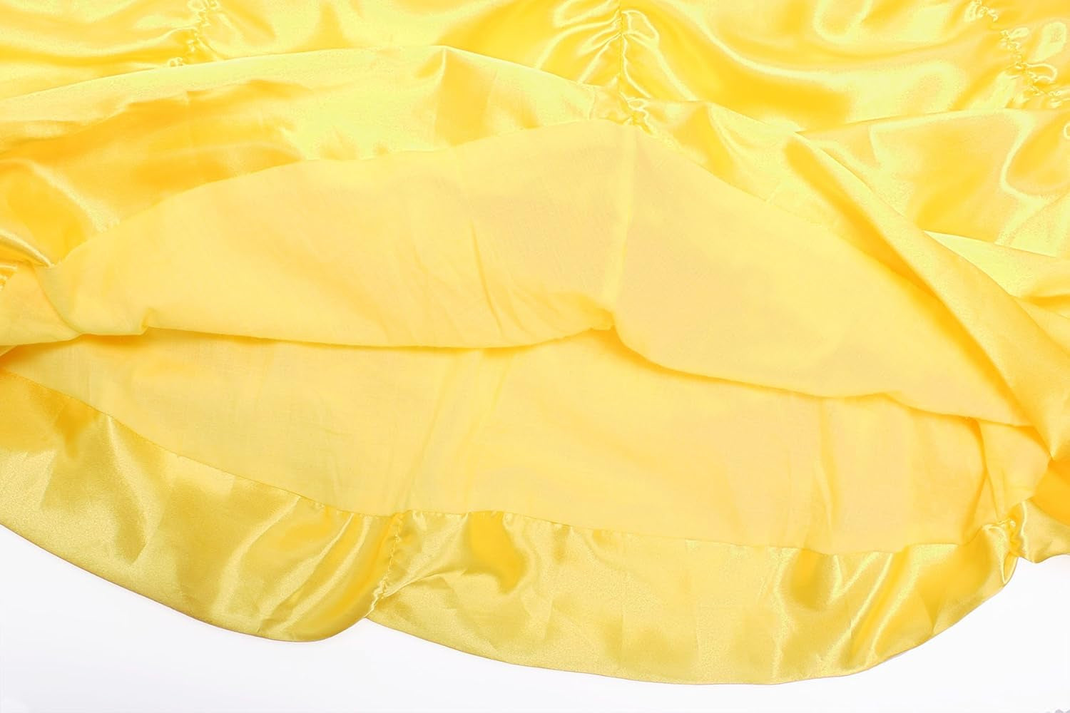 Little Girls Princess Costume Dress up with Accessories, Yellow