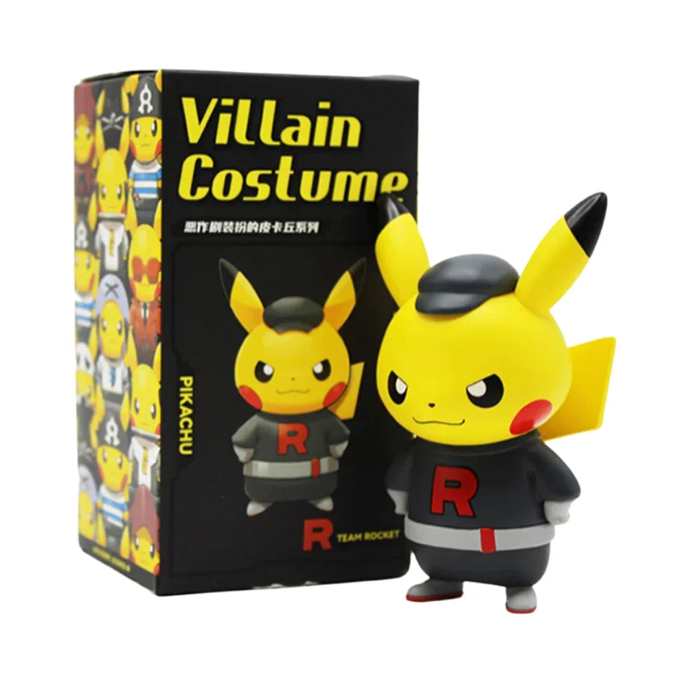 Pokémon Pikachu Villain Costume Series Figurine (Random)