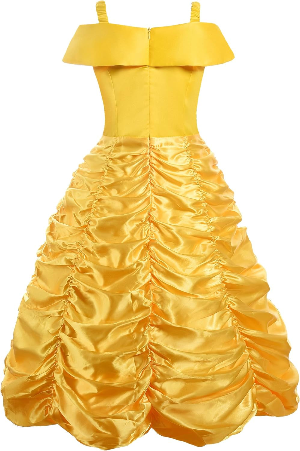 Little Girls Princess Costume Dress up with Accessories, Yellow