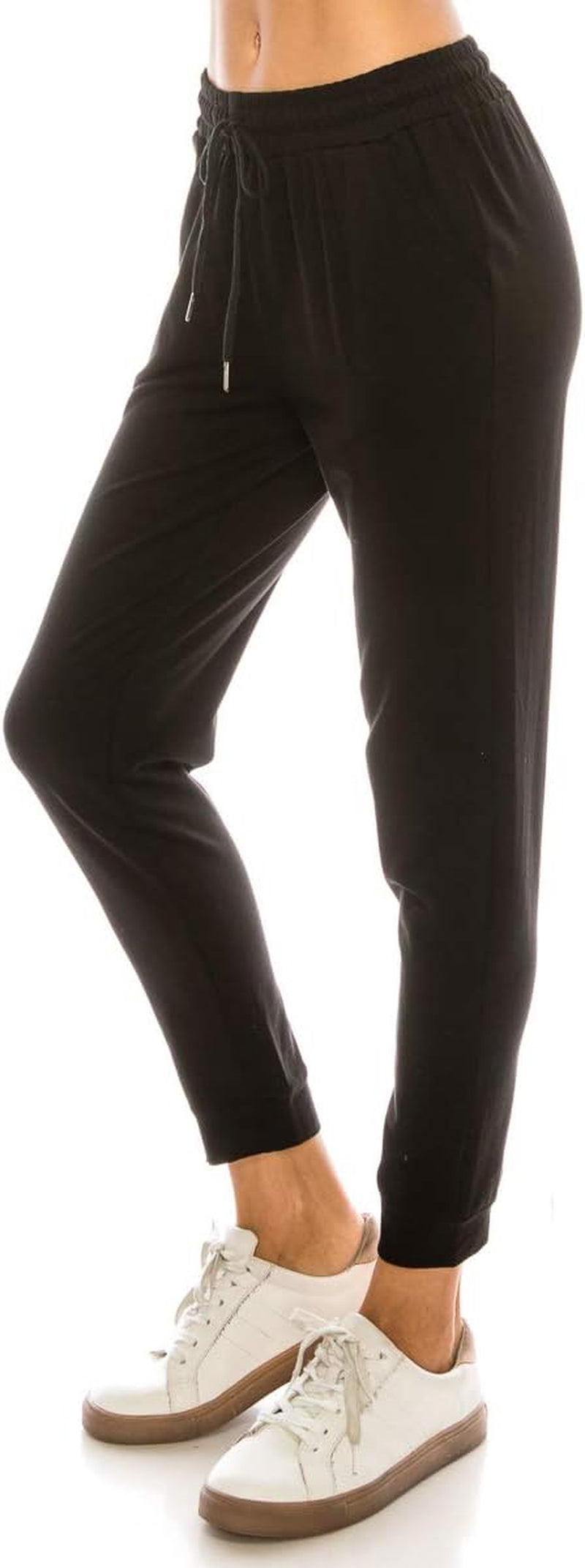 Women'S Soft Fleece Jogger Pants Drawstring Pockets Premium Warm Track Sweatpants