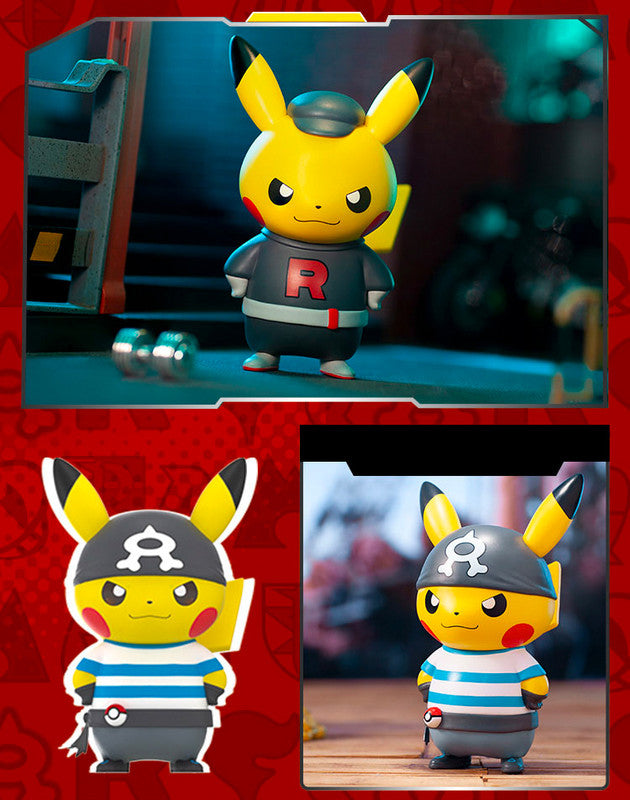 Pokémon Pikachu Villain Costume Series Figurine (Random)