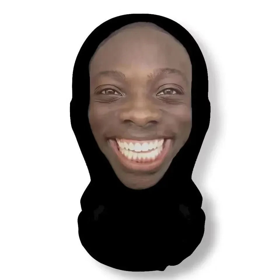 Realistic 3D Celebrity Face Mask | Full Face Nylon Cosplay Headgear for Halloween